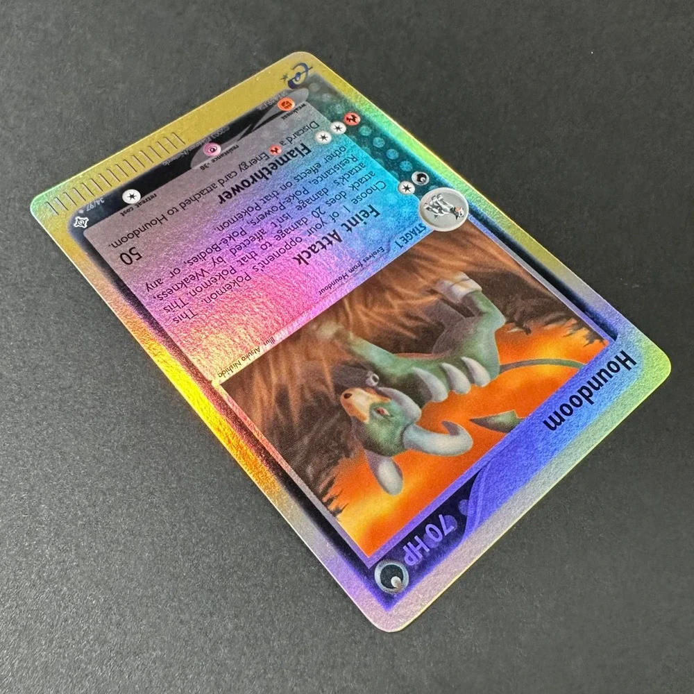Pokemon TCG Houndoom EX Dragon 34/97 Uncommon Reverse Holo NM/LP